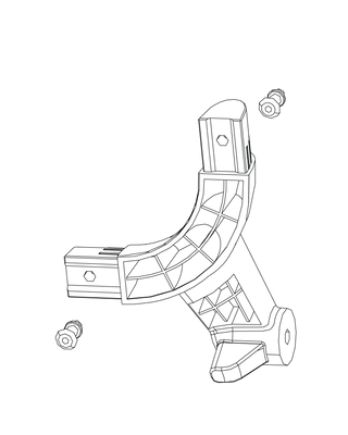 Rear wheel attachment (Left)