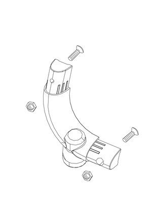 Front wheel attachment (Left)